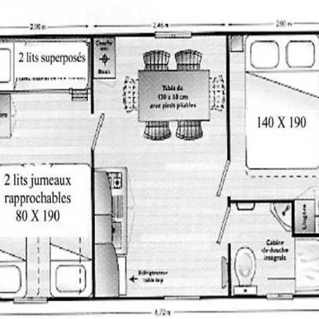 Mobilhome 3 Etoiles - Eeeadc Barjac (Gard)